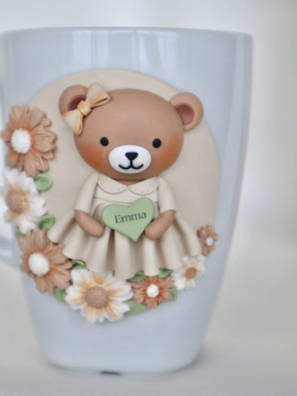 Cream Daisy Bear