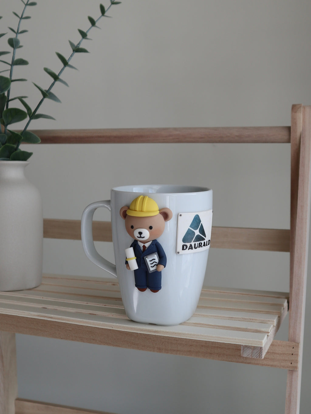 Engineer Bear Mug – Custom name or logo
