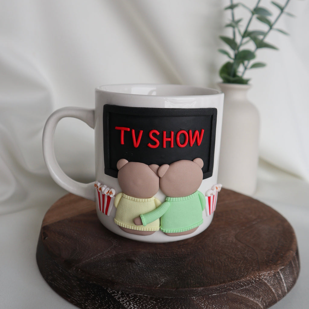 Movie Night Together – Cozy Couple Mug